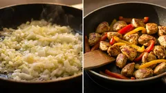 Cosa friggere per primo: le cipolle o la carne? Il metodo utilizzato dagli chef professionisti