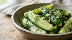 Cetrioli senza marinata: un semplice trucco per un sapore deciso